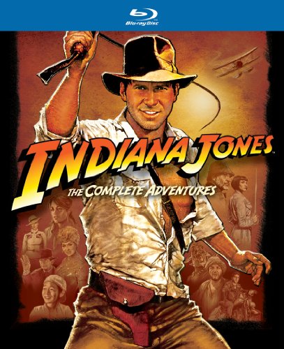 Indiana Jones: The Complete Adventures (Raiders of the Lost Ark / Temple of Doom / Last Crusade / Kingdom of the Crystal Skull) [Blu-ray] System.Collections.Generic.List`1[System.String] artwork