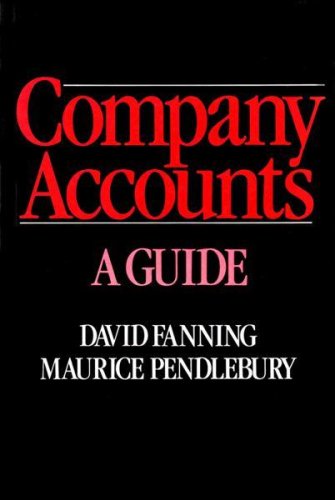 Company Accounts : A Guide N/A 9780043320921 Front Cover
