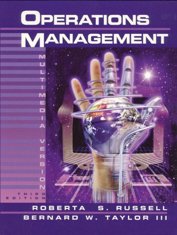 Operations Management  3rd 2000 9780130130921 Front Cover