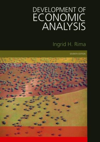 Development of Economic Analysis  7th 2009 9780415772921 Front Cover