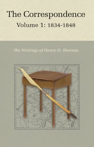 Correspondence of Henry D. Thoreau Volume 1: 1834 - 1848  2013 9780691158921 Front Cover