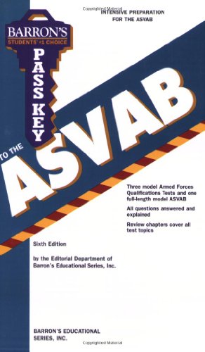 Pass Key to the ASVAB  6th 2009 (Revised) 9780764140921 Front Cover