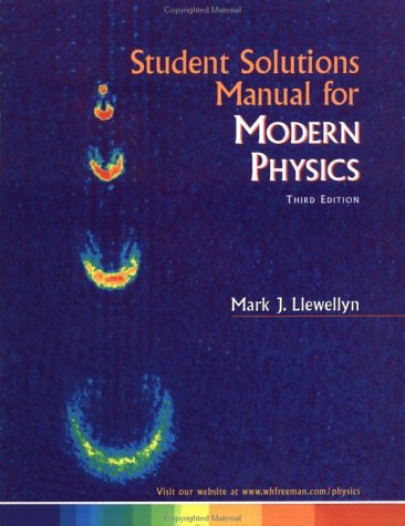 Modern Physics 3rd 1999 (Student Manual, Study Guide, etc.) 9781572597921 Front Cover
