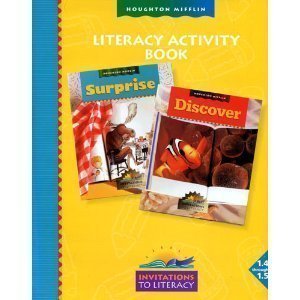 Reading, Literacy Activity Book Level 1.4-1.5: Houghton Mifflin Reading  1998 9780395914922 Front Cover
