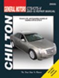Chilton Total Car Care Cadillac CTS & CTS-V 2003-2012 Repair Manual:   2012 9781563929922 Front Cover
