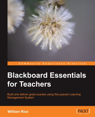 Blackboard Essentials for Teachers   2012 9781849692922 Front Cover