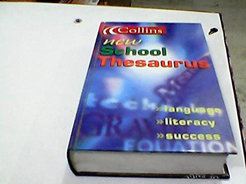 New School Thesaurus   2002 9780007137923 Front Cover