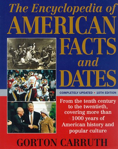 Encyclopedia of American Facts and Dates  10th 1997 9780062701923 Front Cover