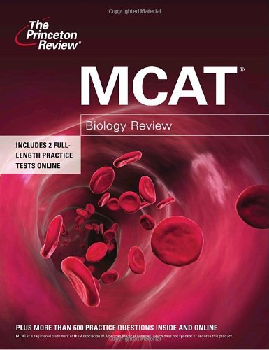 MCAT Biology Review  N/A 9780375427923 Front Cover