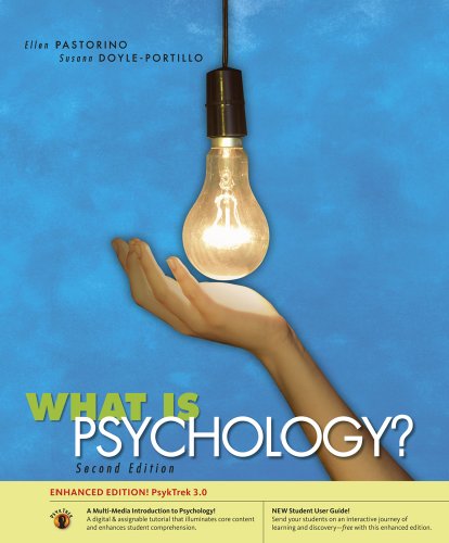 What Is Psychology?  2nd 9780495907923 Front Cover