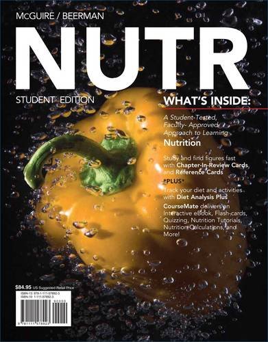 NUTR   2013 (Student Manual, Study Guide, etc.) 9781111578923 Front Cover