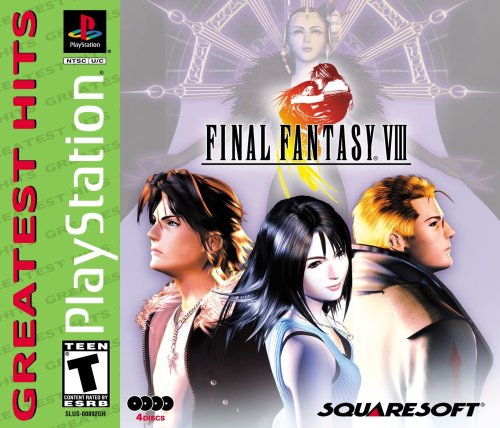 Final Fantasy VIII PlayStation artwork