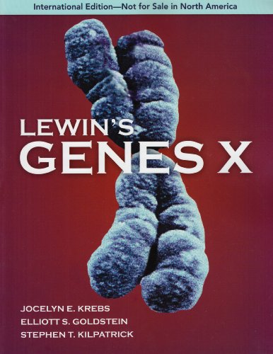Lewin's Genes X 10E International Version  2010 (Revised) 9780763779924 Front Cover
