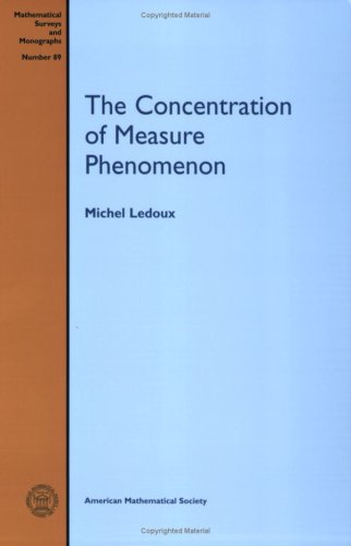 Concentration of Measure Phenomenon   2001 9780821837924 Front Cover