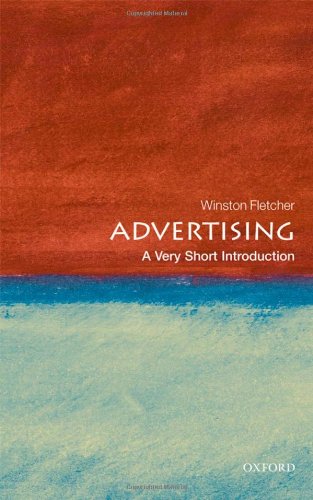 Advertising: a Very Short Introduction   2010 9780199568925 Front Cover
