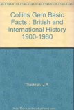 British and International History, 1900-1980   1985 9780004588926 Front Cover