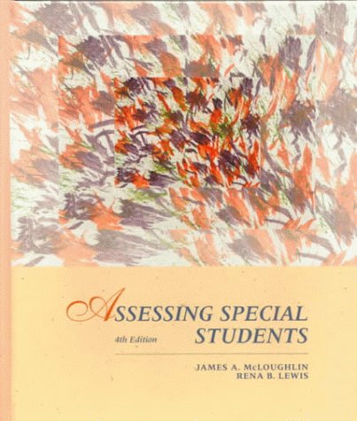 Assessing Special Students Strategies and Procedures 4th 1994 9780023794926 Front Cover