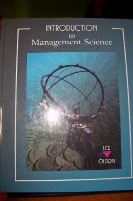 Introduction to Management Science 2nd 1988 9780030088926 Front Cover