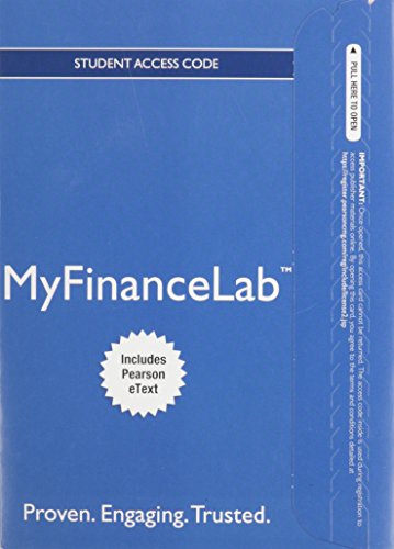 NEW MyFinanceLab with Pearson EText -- Access Card -- for Foundations of Finance  8th 2014 9780133019926 Front Cover