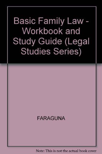 Basic Family Law Student Manual, Study Guide, etc.  9780028002927 Front Cover