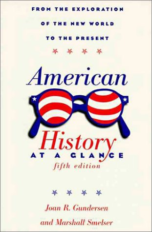 American History at a Glance  5th 1994 9780062732927 Front Cover