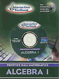 Prentice Hall Algebra Interactive Text CD-ROM  2004 9780130378927 Front Cover