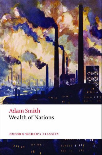 Inquiry into the Nature and Causes of the Wealth of Nations A Selected Edition  2008 9780199535927 Front Cover