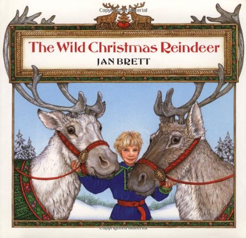 Wild Christmas Reindeer   1990 9780399221927 Front Cover