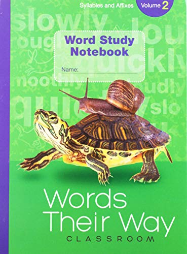 Words Their Way Classroom 2019 Syllables and Affixes Volume 2 1st 9781428441927 Front Cover