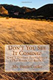 Don't You See It Coming! God's Divine Providence (the Book of Ruth)! Large Type  9781461165927 Front Cover