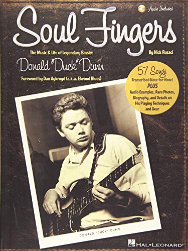 Soul Fingers - the Music &amp; Life of Legendary Bassist Donald "Duck" Dunn Book/Online Audio  N/A 9781495052927 Front Cover