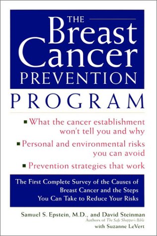 Breast Cancer Prevention Program The First Complete Survey of the Causes of Breast Cancer  1997 9780025361928 Front Cover
