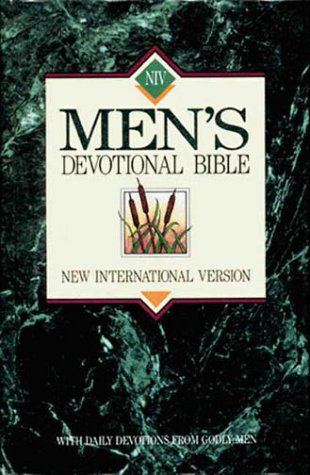 Men's Devotional Bible  N/A 9780310915928 Front Cover
