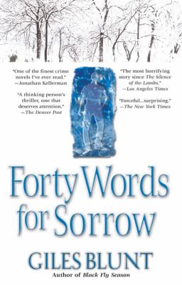 Forty Words for Sorrow A Thriller N/A 9780425206928 Front Cover