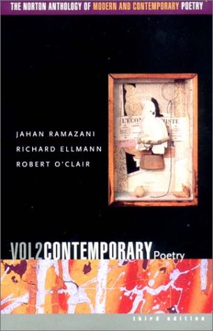 Norton Anthology Modern and Contemporary Poetry  3rd 2003 9780393977929 Front Cover