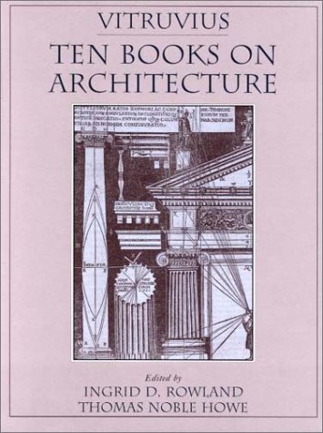 Vitruvius - Ten Books on Architecture   1999 (Reprint) 9780521002929 Front Cover