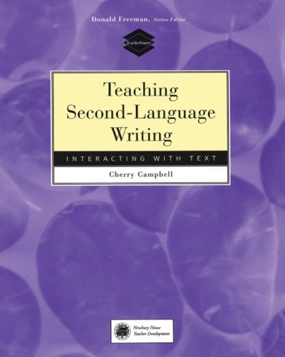 Teaching Second-Language Writing Interacting with Text 1st 1998 9780838478929 Front Cover