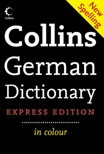 Collins Express German Dictionary N/A 9780007223930 Front Cover