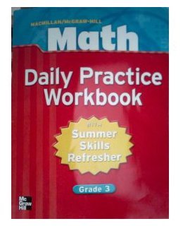 Macmillan/McGraw-Hill Math, Grade 5, Test Prep &amp; Practice Workbook   2004 9780021041930 Front Cover