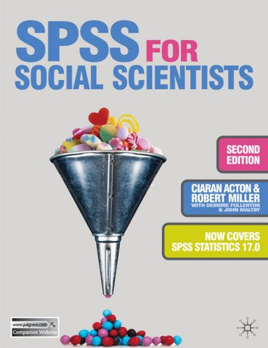 SPSS for Social Scientists  2nd 2009 (Revised) 9780230209930 Front Cover