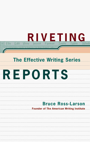 Riveting Reports  N/A 9780393317930 Front Cover