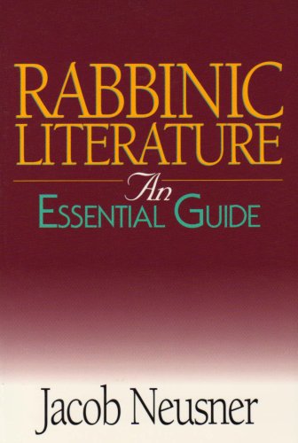 Rabbinic Literature   2005 9780687351930 Front Cover
