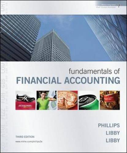 Fundamentals of Financial Accounting with Annual Report  3rd 2011 9780077344931 Front Cover