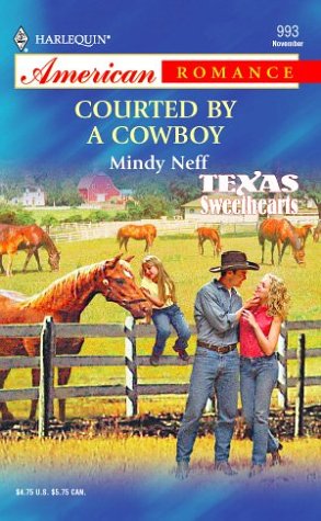 Courted by a Cowboy Texas Sweethearts  2003 9780373169931 Front Cover