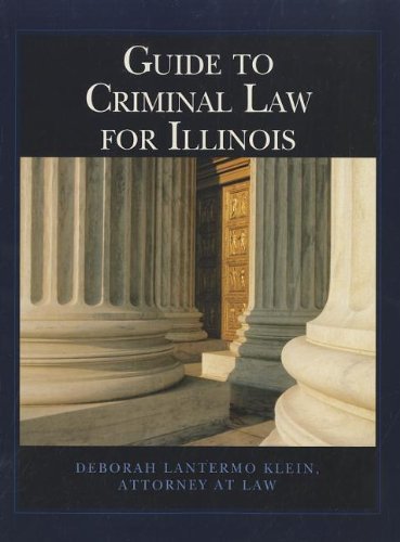 Custom Guide to Criminal Law for Illinois   2011 9781133348931 Front Cover