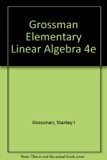 Elementary Linear Algebra 4th 9780030311932 Front Cover