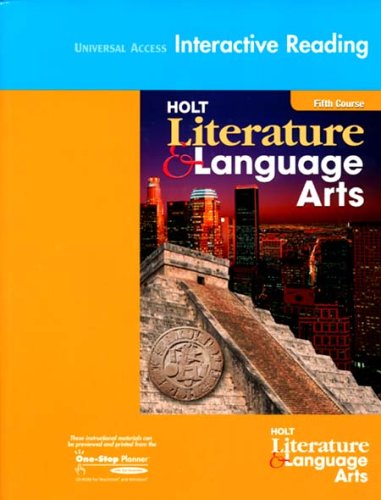 Holt Literature and Language Arts : Unlimited Access Introduction to Reading - California Edition - Grade 11 3rd 9780030650932 Front Cover