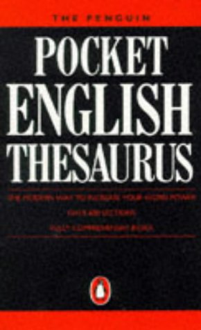 Penguin Pocket Thesaurus  Revised  9780140511932 Front Cover