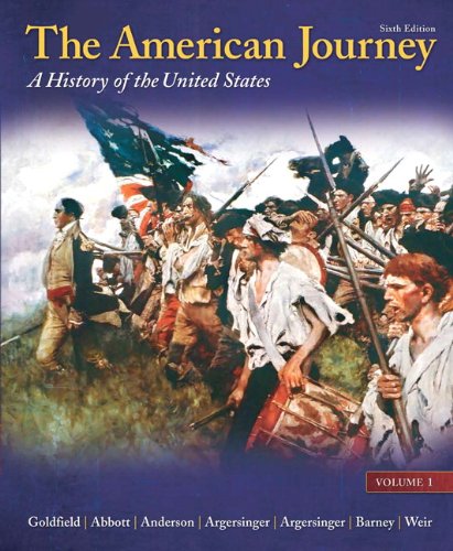 American Journey A History of the United States 6th 2011 (Revised) 9780205245932 Front Cover