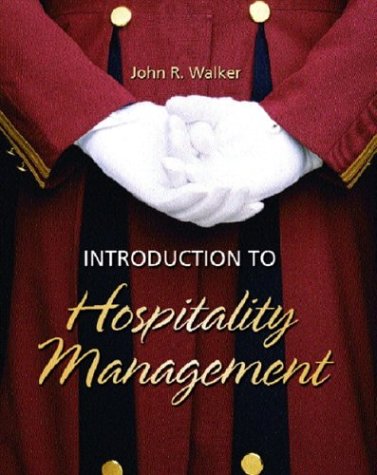 Introduction to Hospitality Management   2004 9780131112933 Front Cover